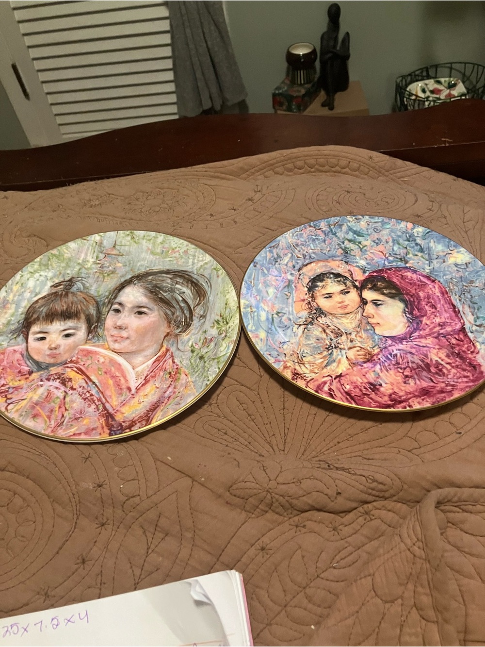 Vintage Pair of Royal Doultan Collectors Plates